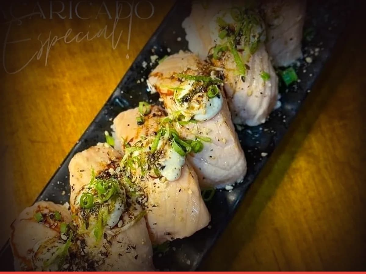 Niguiri Salmão Maçaricado Especial – 6 unidades