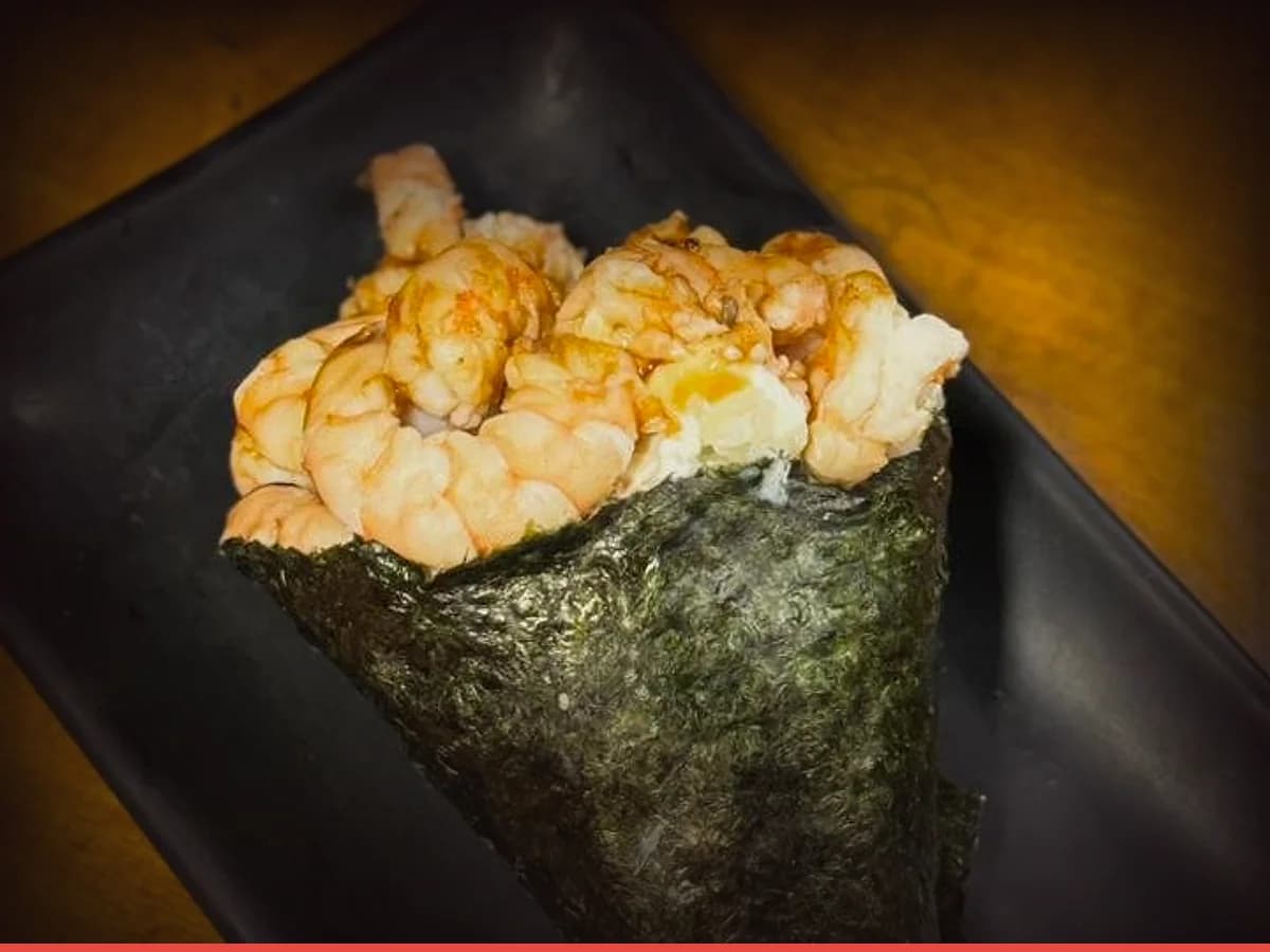 Temaki Camarão Cozido