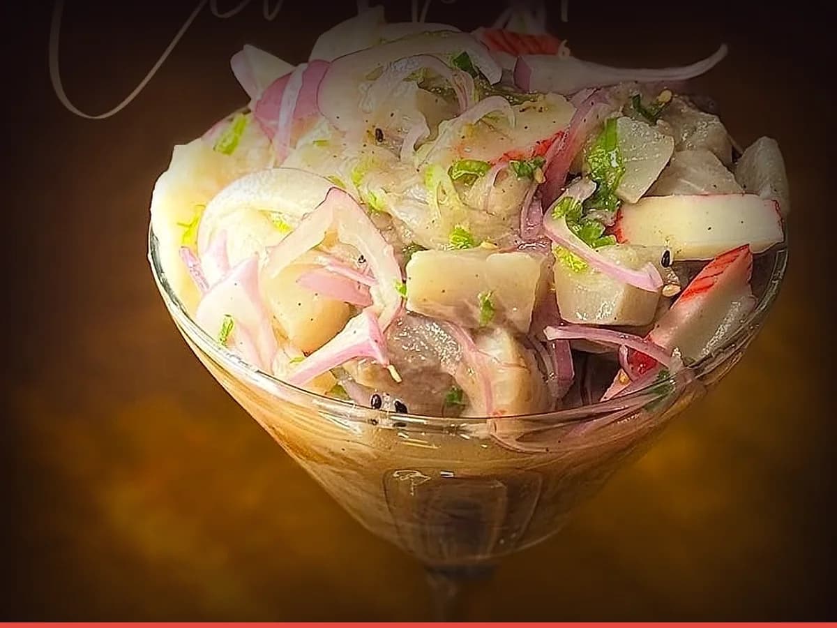 Ceviche de Peixe Branco