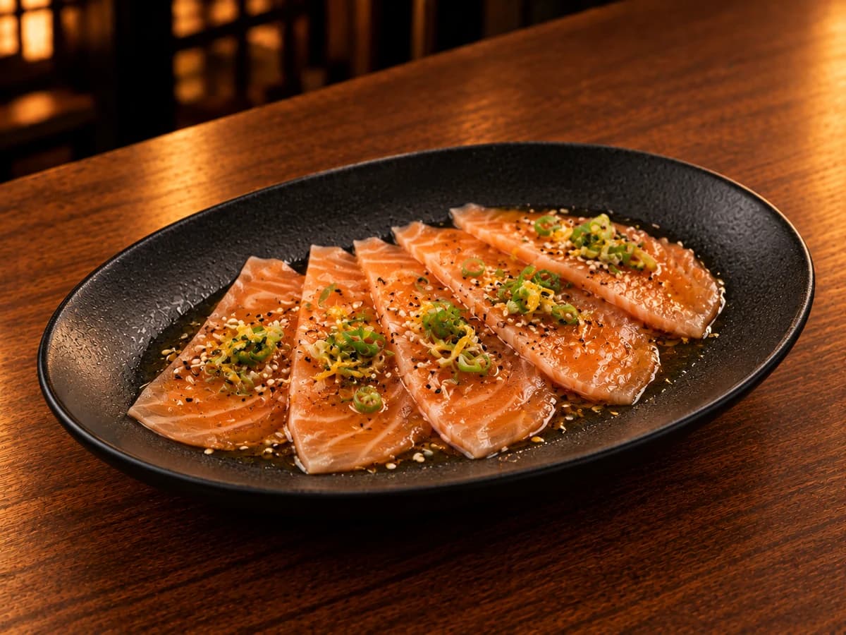 Carpaccio de Salmão