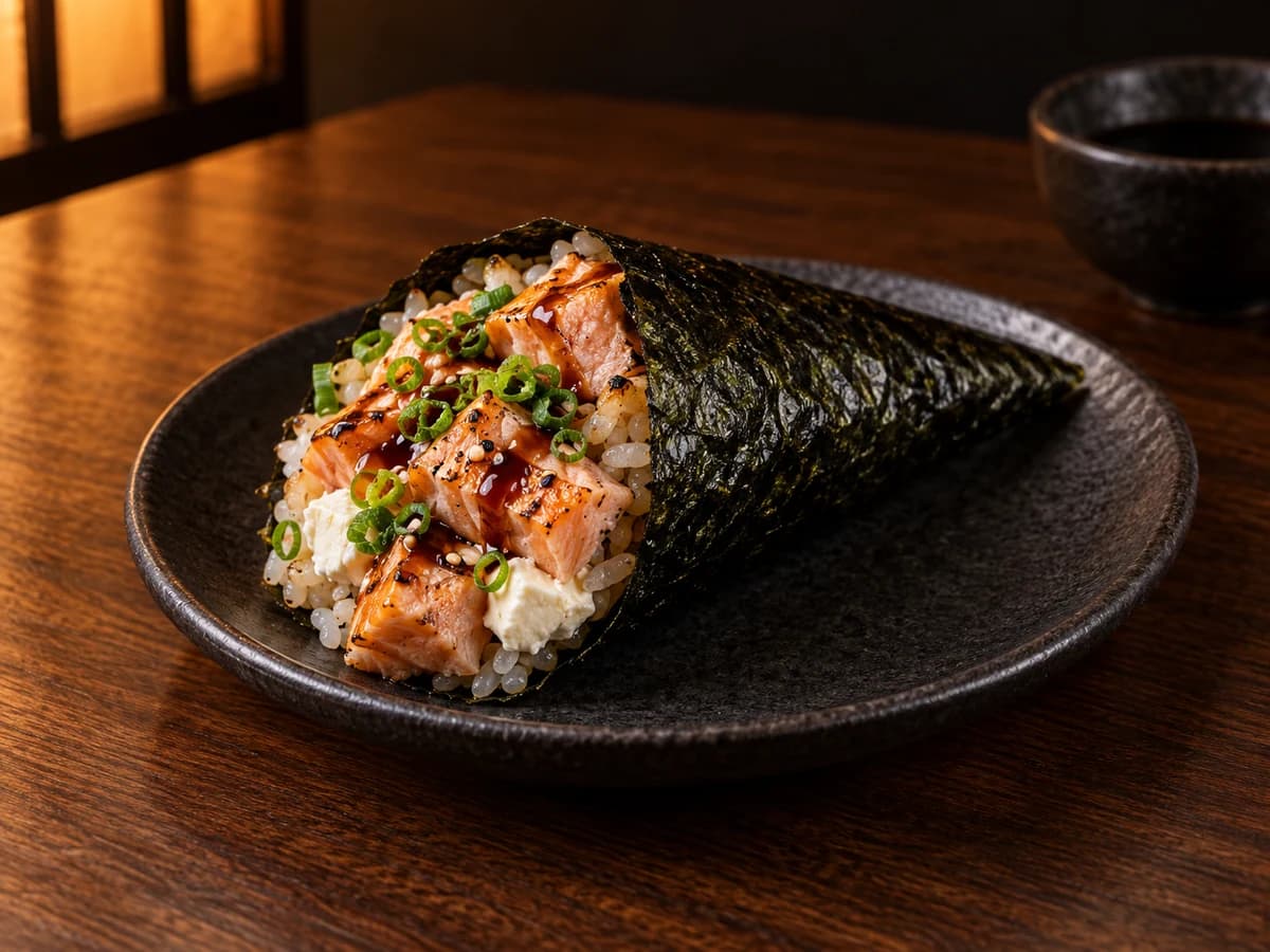 Temaki Salmão Grelhado