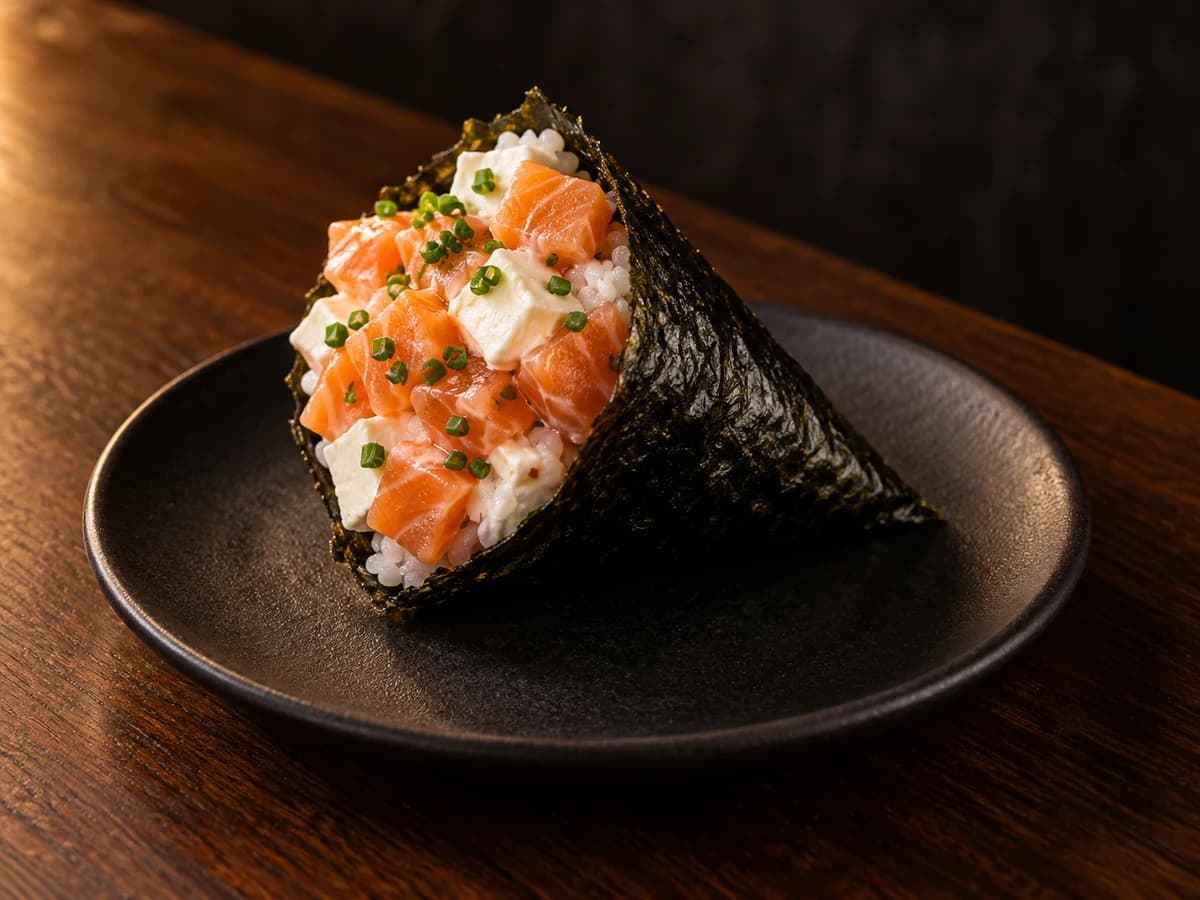 Temaki Salmão Cream