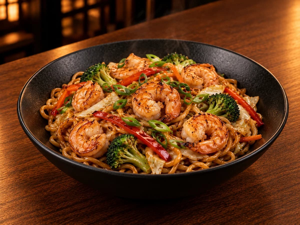 Yakisoba Camarão